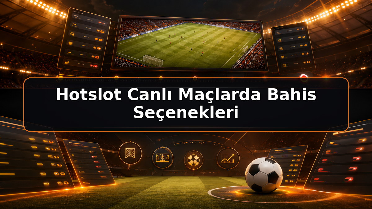 Hotslot Canlı Maçlarda Bahis Seçenekleri hakkında Hotslot bilgilendirme görseli