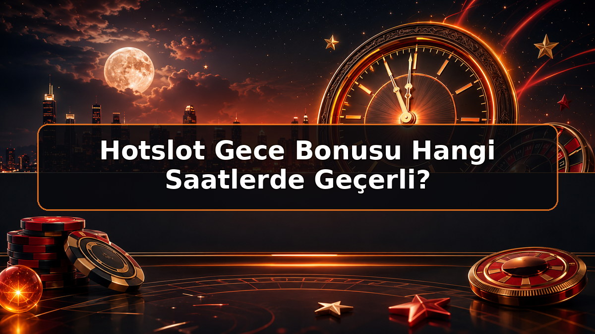 Hotslot Gece Bonusu Hangi Saatlerde Geçerli hakkında Hotslot bilgilendirme görseli