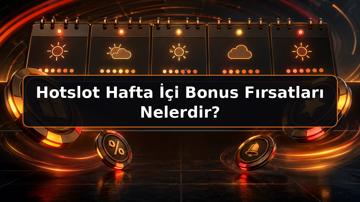 Hotslot Hafta İçi Bonus Fırsatları Nelerdir hakkında Hotslot bilgilendirme görseli