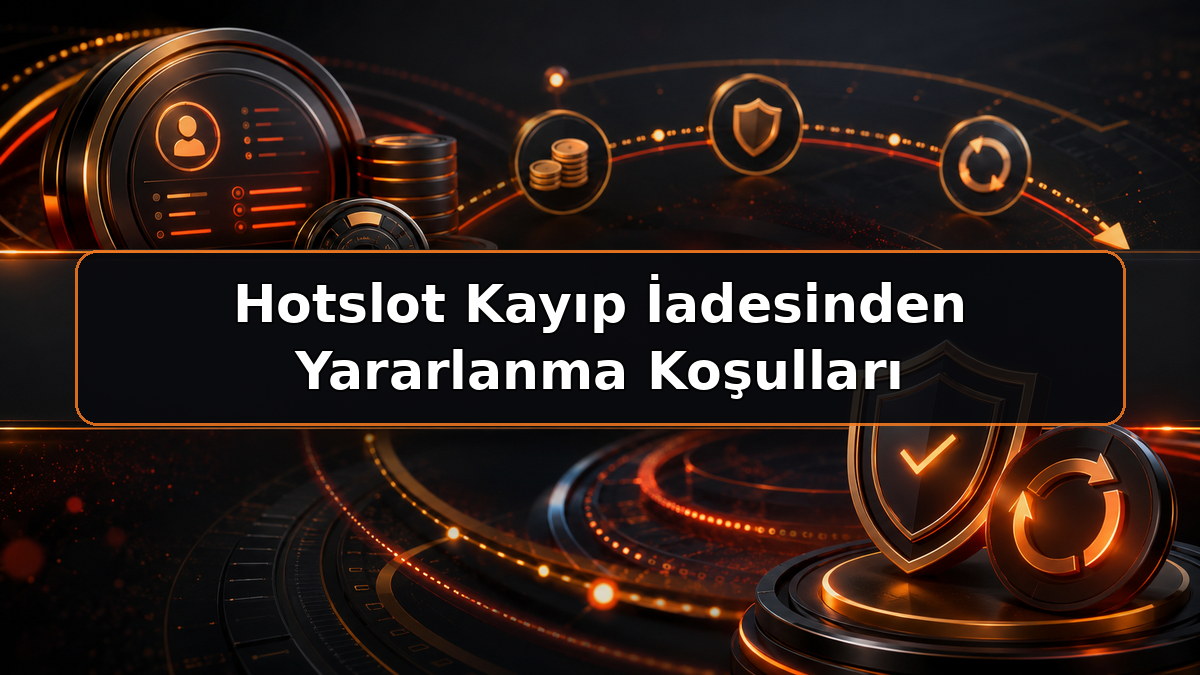 Hotslot Kayıp İadesinden Yararlanma Koşulları hakkında Hotslot bilgilendirme görseli